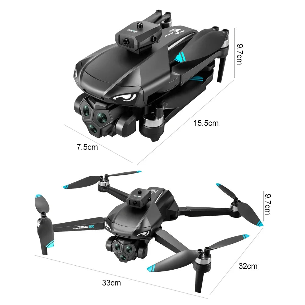 Dron profesional M33 Pro MAX para exteriores, HD 8K, 5G, fotografía aérea, cámara 4K, evasión de obstáculos, RC, cuadricóptero